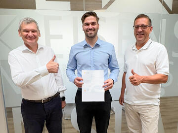 Ausbildungserfolg Christoph Palensky