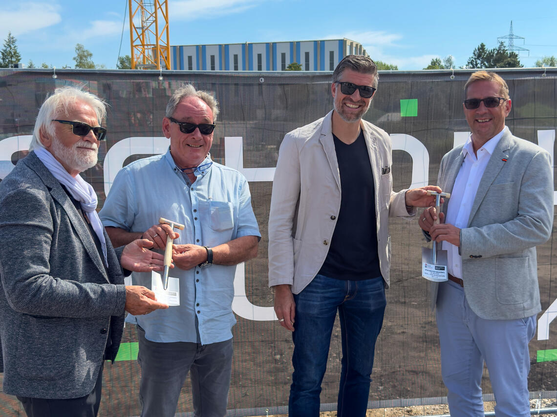 Neudörfl, Bickfordstraße - Spatenstich und Übergabefeier