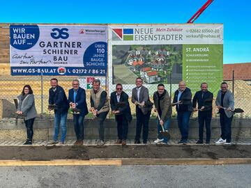 Spatenstich St. Andrä, Schulsiedlung