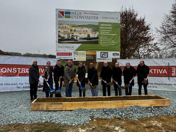 Spatenstich in Oberwart, Mühlgasse