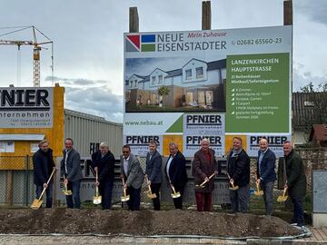 Spatenstich Lanzenkirchen, Hauptstraße