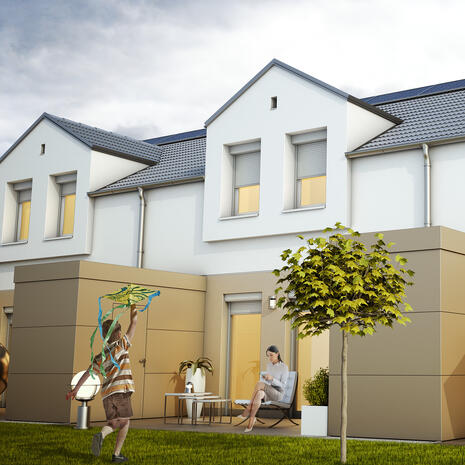 Lanzenkirchen, Hauptstraße - Schaubild